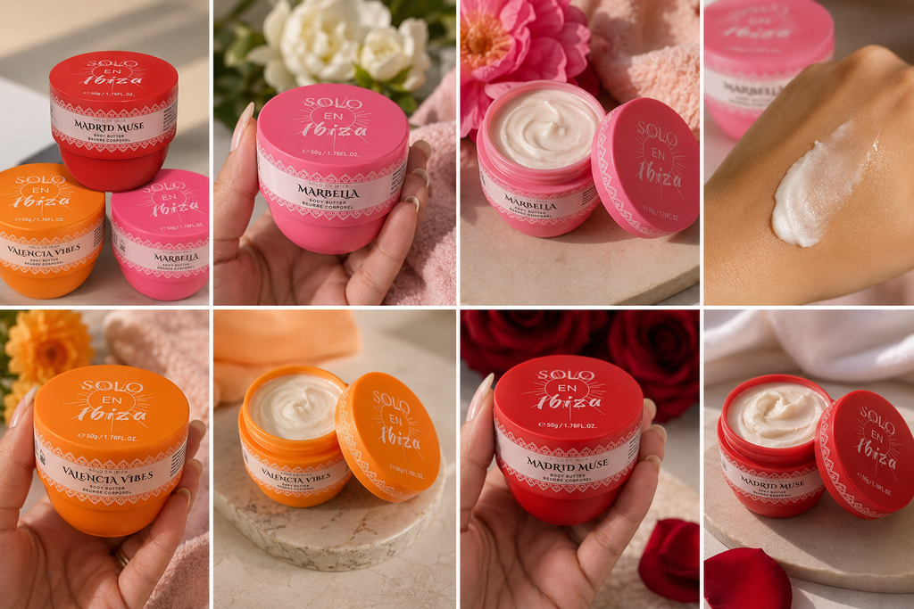 Set de 3 Body Butter travel sizes | Solo en Ibiza