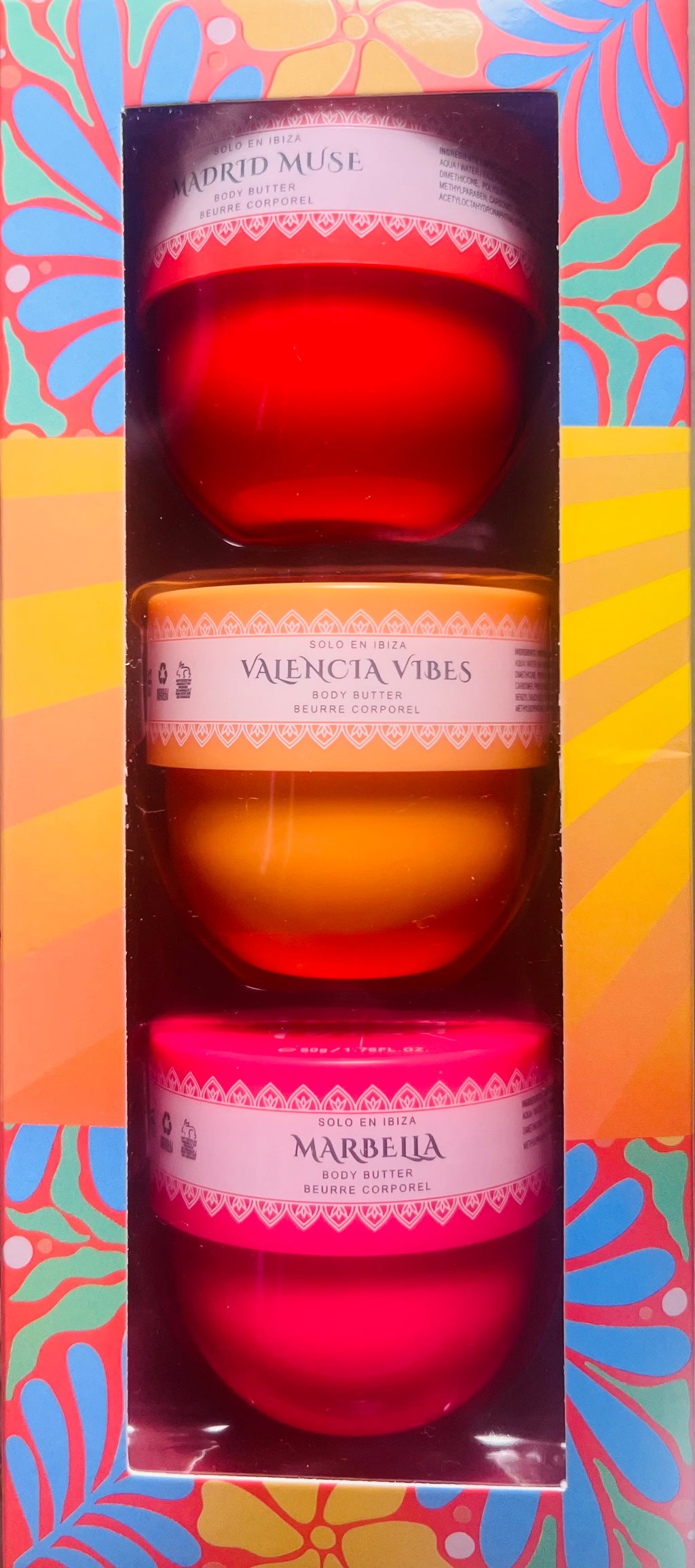 Set de 3 Body Butter travel sizes | Solo en Ibiza